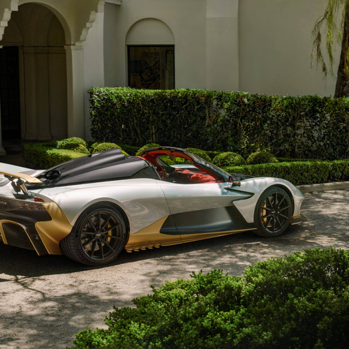 2028 Aston Martin Valhalla Spider Rear View